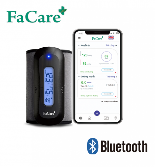 Ảnh của Máy đo huyết áp FaCare FC - P188 (TD - 3140) - Kết nối Bluetooth