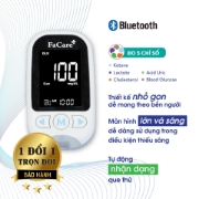 Ảnh của Combo máy đo gout FaCare FC-M168 và que thử gout (Axit Uric)