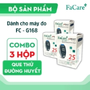 Ảnh của Combo 3 hộp que thử đường huyết cho máy FC-G168