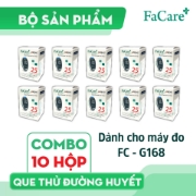 Ảnh của Combo 10 hộp que thử đường huyết cho máy FC-G168