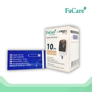 Hiển thị chi tiết cho Que thử Lactate hộp 10 que cho máy đo đa thông số 5 trong 1 FC-M168 Ảnh của Que thử Lactate hộp 10 que cho máy đo đa thông số 5 trong 1 FC-M168
