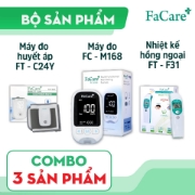 Ảnh của Combo Máy đo 5 in 1 M168  + Nhiệt kế hồng ngoại F31 + Máy đo huyết áp C24Y