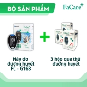 Ảnh của Combo Máy đo tiểu đường + 3 hộp que thử