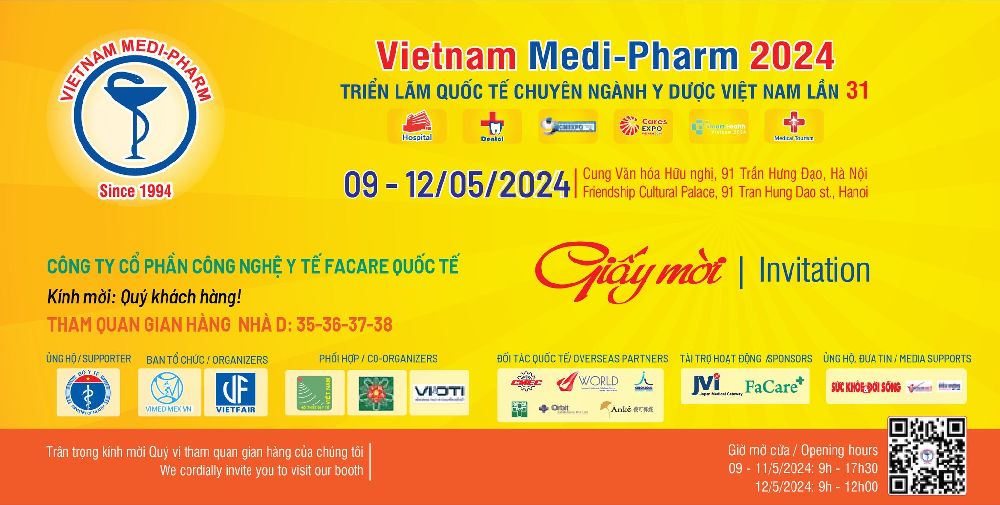 FaCare Tham Gia Triển Lãm Quốc Tế Chuyên Ngành Y Dược Việt Nam Lần Thứ 31 - Vietnam Medi-Pharm 2024